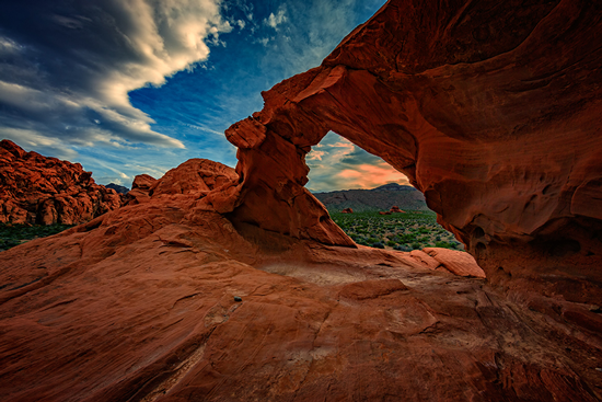 Picturesque view of Red Rock Canyon found just outside of Las Vegas